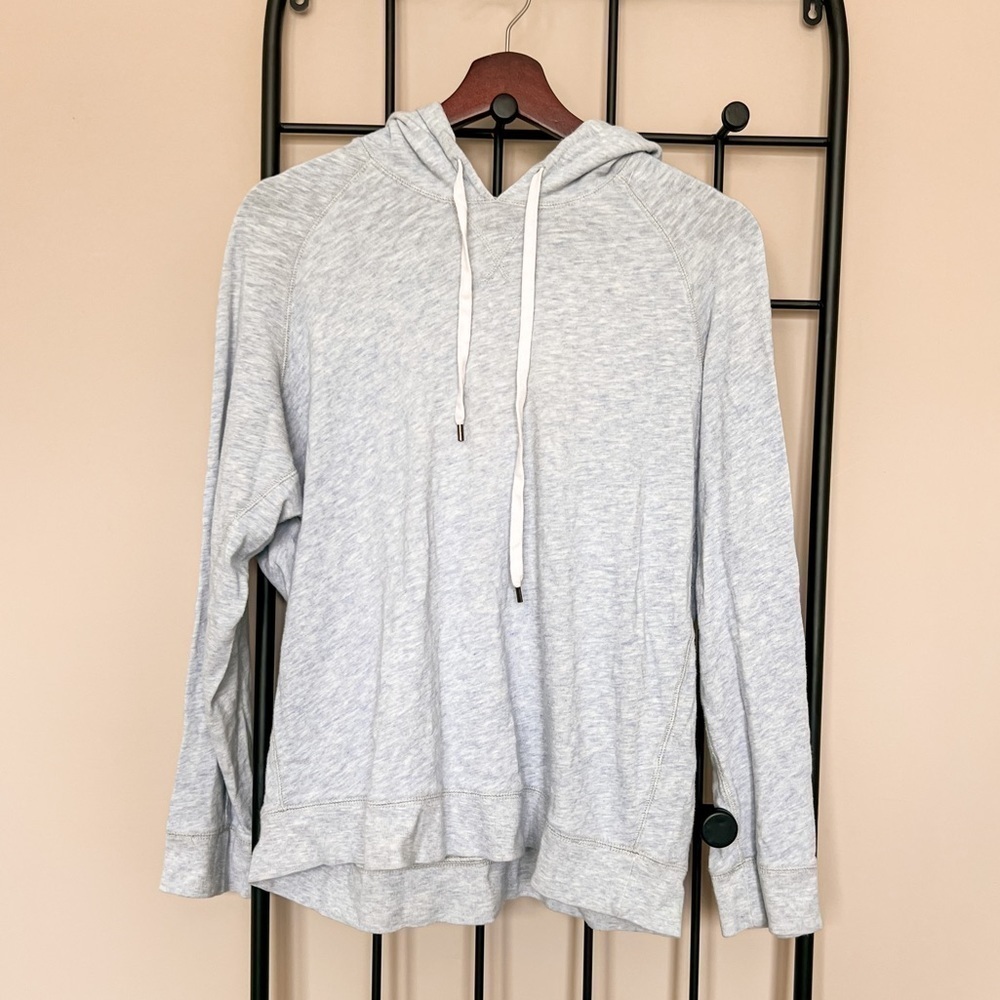 Vince Lightweight Cotton Hoodie Sz L